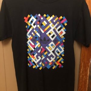 Adidas Originals Black Small Graphic Tee